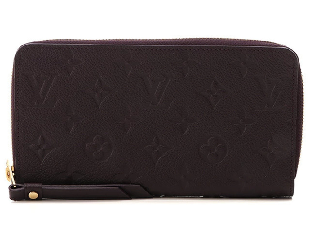 LOUIS VUITTON Portefeuille Secret Long Wallet Monogram Empreinte Aube